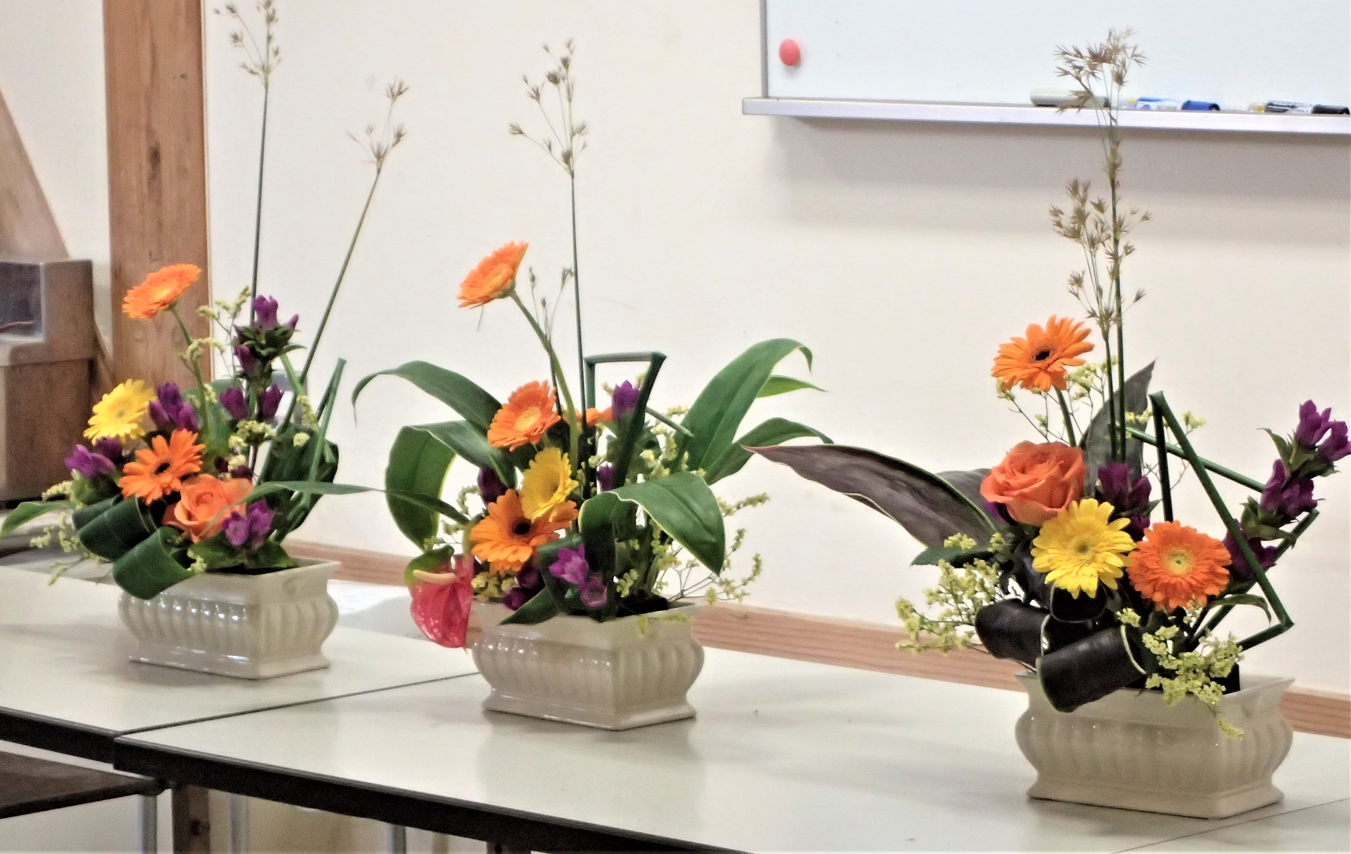 受付終了 フラワーアレンジメント教室 とっとり花回廊