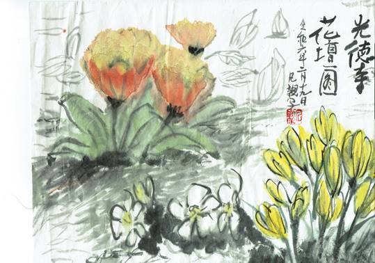 小早川凡親水墨画展 | とっとり花回廊