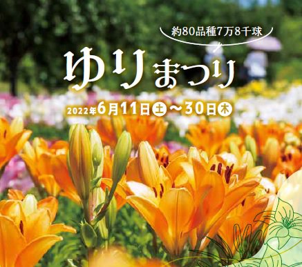 とっとり花回廊 ゆりまつり