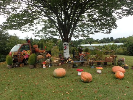 2025.9.12 (西館テラス・ハロウィン展示) (1ドーム前広場).JPG