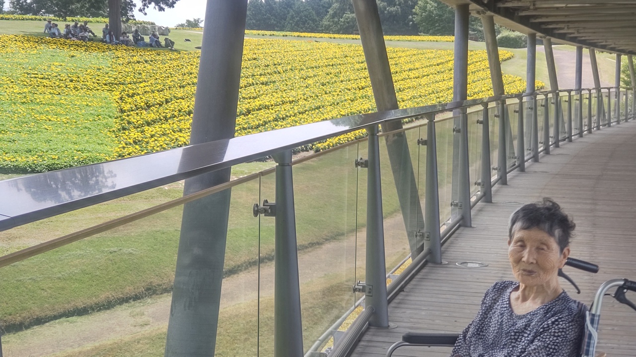 暑い中ありがとう