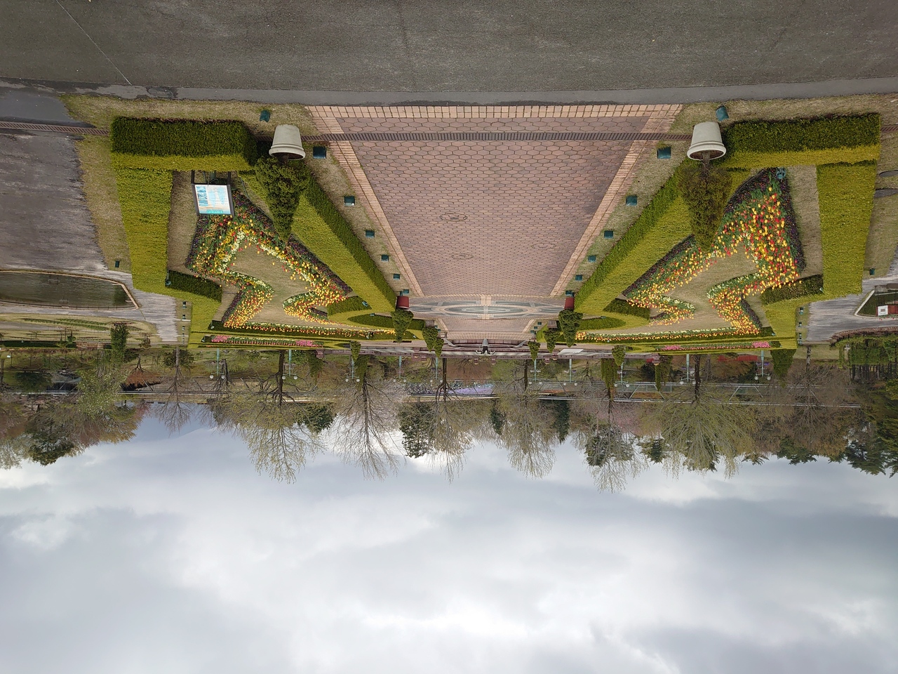 左右対称って気持ちいい