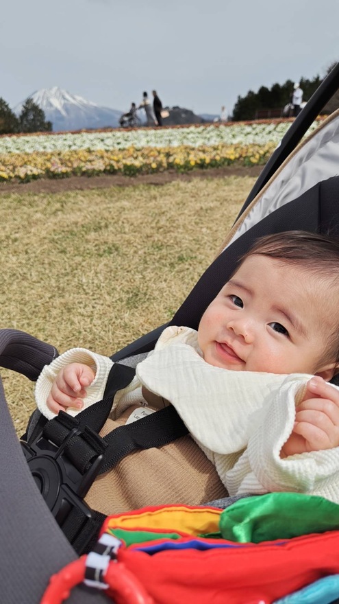 初めてのお花見