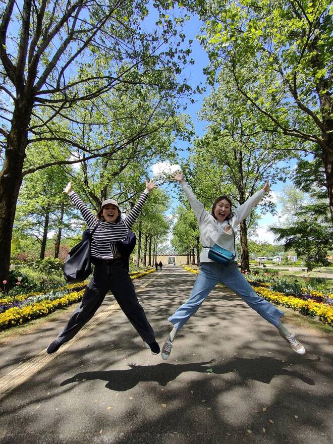 はい！！ジャンプ