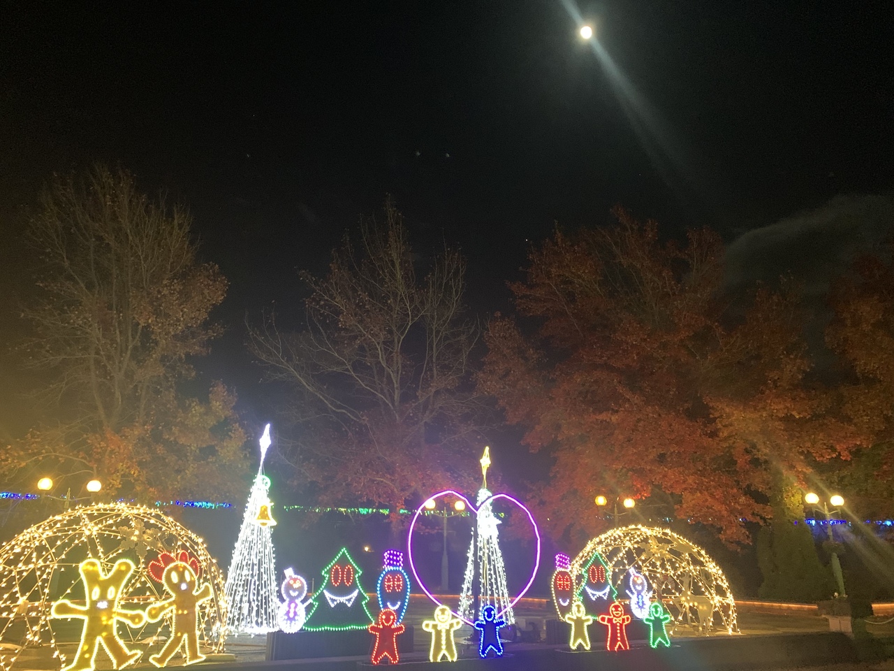 満月と音と光のハーモニー